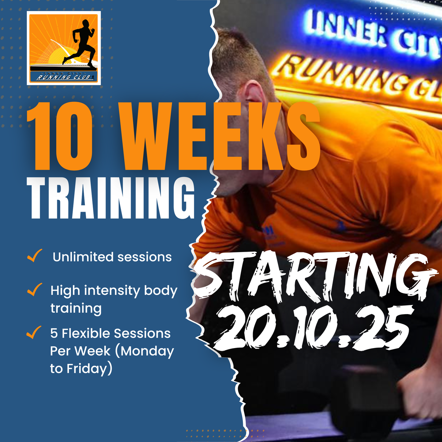 10 Weeks High Intensity Training