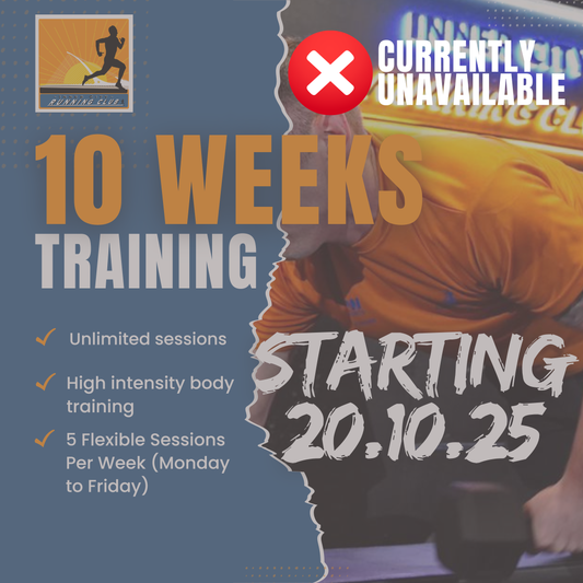 10 Weeks High Intensity Training